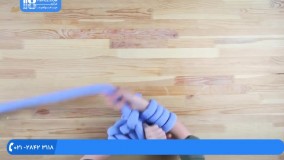 آموزش تریکوبافی :: بافت تریکو :: قلاب بافی :: بافت پادری کنفی گرد