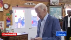 سردرگمی بایدن در پاسخگویی به سوال یک خبرنگار