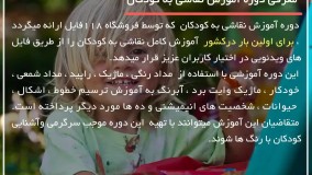 آموزش نقاشی کودکان|آموزش طراحی با مداد|نقاشی کودکان(نقاشی با خط کش)