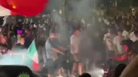 ایتالیا غرق شادی ، بعد از صعود به فینال یورو۲۰۲۰