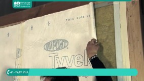 آموزش کناف کاری | کناف سقف ( آموزش کامل نصب تایل کناف آکواپنل روی دیوار )