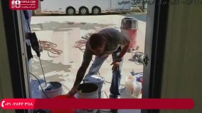 آموزش اپوکسی | مخلوط کردن کفپوش اپوکسی