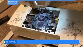 آموزش تعمیر چرخ خیاطی | تعمیر چرخ خیاطی ژانومه ( تعمیر چرخ خیاطی گیر کرده )