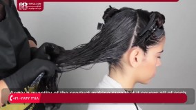 آموزش کراتینه کردن مو|درمان موهای آسیب دیده|تهیه ماسک مو(ماسک موز و تخم مرغ)