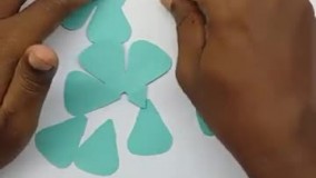 آموزش ساخت اوریگامی | کاردستی خلاقانه با کاغذ | ساخت اوریگامی گل رز