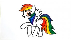 آموزش نقاشی حیوانات | نقاشی کودکانه زیبا | نقاشی حیوانات فوق العاده