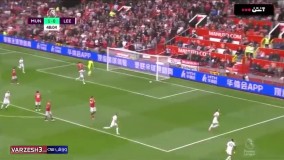 خلاصه بازی منچستریونایتد 5 - لیدزیونایتد 1