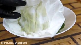 طرزتهیه خوراک خرچنگ توپی در خانه