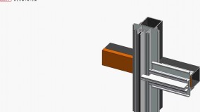 سیستم کرتین وال ترمال بریک اسکای لایت