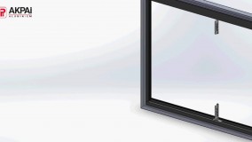 انیمیشن آموزشی سیستم درب آکاردئونی