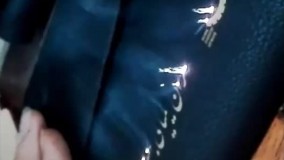 مراحل حک روی کیف دستی