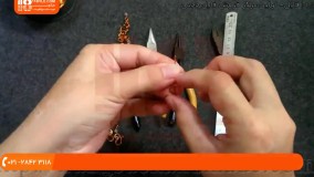 آموزش ساخت زیورآلات مسی (گوشواره با سیم مسی)