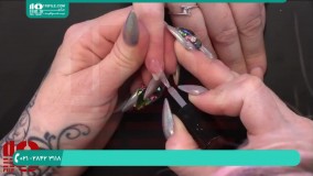 آموزش طراحی ناخن|آموزش کاشت ناخن|دیزاین ناخن(طراحی با ژل ناخن اکلیلی)