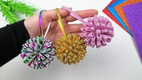 آموزش کاردستی ساده و آسان _ ساخت وسایل تزئینی و هنری