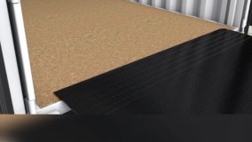 فیلم نحوه کار کرد داک شلتر ( چادر بارگیری) به همراه داک لولر و درب سکشنال