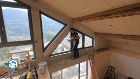 بازسازی خانه چوبی