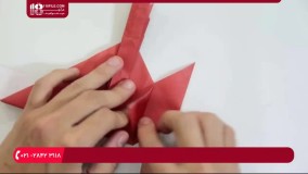 اوریگامی سه بعدی-اوریگامی سه بعدی-اوریگامی اژدها تاریکی