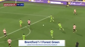 گل اول برنتفورد روی پاس سامان قدوس