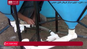 کاشت گیاهان گلخانه ای-نصب مخزن مواد معدنی