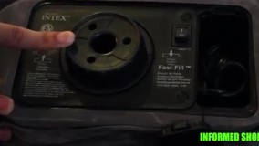 تخت بادی طبی دو نفره اینتکس