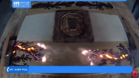 لیختنبرگ-نقاشی با آتش-ساخت تابلو شب نما با طرح