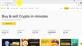 آشنایی با قسمت فایننس در صرافی بایننس