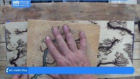 لیختنبرگ-نقاشی با آتش-طرح  شب نما