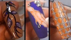 آموزش طراحی ناخن های مصنوعی بسیار هنری و شیک