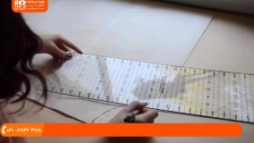 خیاطی مولر-آموزش خیاطی با الگو-آموزش دامن کلوش کوتاه