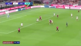 خلاصه بازی میلان ۴ - کالیاری ۱