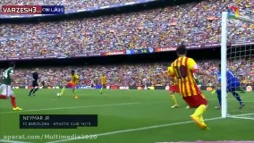 25 گل برتر زوج موفق مسی و نیمار در بارسلونا