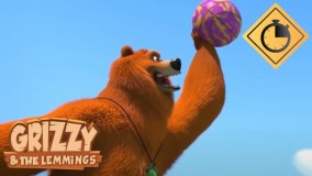 کارتون گریزی و موش ها با داستان حمله موش ها به خرس