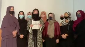 مهمانداران شرکت هوایی آریانا افغان هم معترض شدند