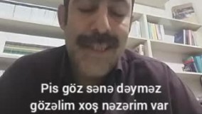 ای گول منه هر جور ائله ییرسن خبریم وار بیر گون یاخار آخیر سنی آهیم سحریم وار (علی آقا واحد)