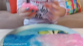 اسلایم شِیک سه رنگ