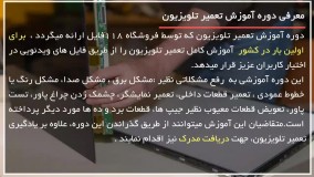 تعمیر تلویزیون- تعویض منبع تغذیه تلویزیون Sharp - برد اینورتر بک لایت