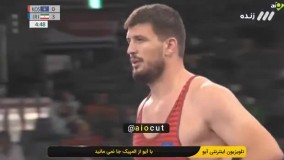 زارع به نیمه‌ نهایی رقابت‌های کشتی آزاد رسید