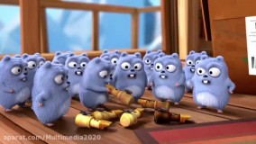 کارتون گریزی و موش ها با داستان حیوانات مزاحم