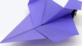 آموزش ساخت اوریگامی خلاقانه _ ساخت هواپیما کاغذی