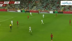 دبل کریستیانو رونالدو مقابل ایرلند