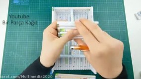 آموزش ساخت کاردستی با وسایل ساده _ ساخت کمد بسیار زیبا