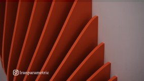 نمونه طراحی‌های کانتر و دیوارپوش پارامتریک