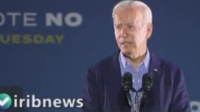 واکنش عجیب بایدن پس از آوردن نام ترامپ