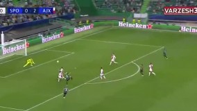 خلاصه بازی اسپورتنیگ 1 - آژاکس 5