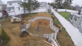 ساخت استخر مرحله به مرحله صفر تا صد / گروه معماری آرسس