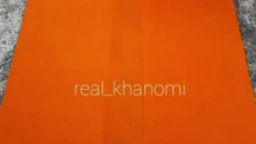 آموزش دوحت مانتو عبایی با ترفند ساده