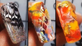 آموزش دیزاین ناخن _ طراحی زیبای ناخن مصنوعی