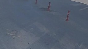 نوزاد خوش شانس در این حادثه آسیبی ندید