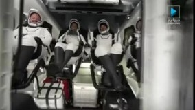 بازگشت گردشگرانی که برای اولین بار به فضا رفتند