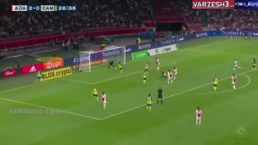 خلاصه بازی آژاکس 9 - کامبور 0